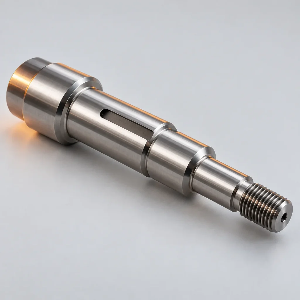AI concept illustration: Precision Turned Drive Shaft
