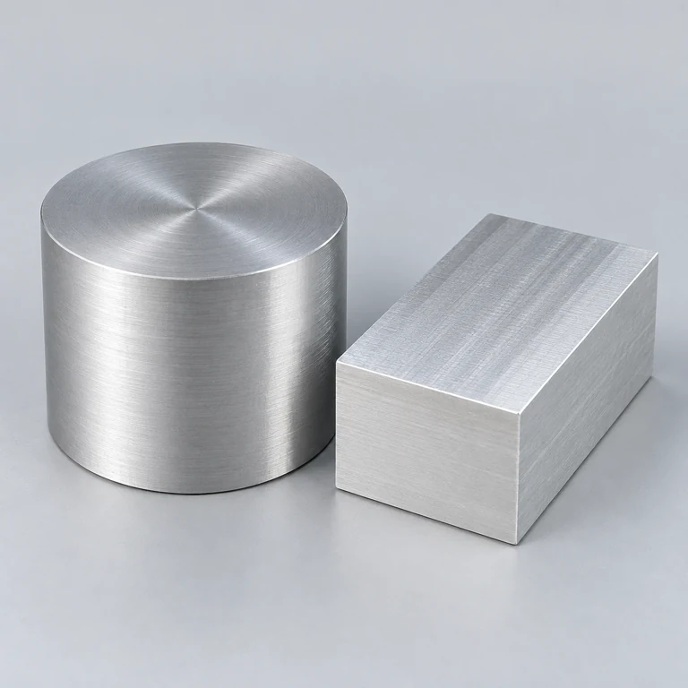 AI material illustration: Aluminum sample; appearance varies by grade and finish.
