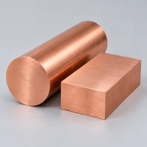AI material illustration: Copper sample; appearance varies by grade and finish.