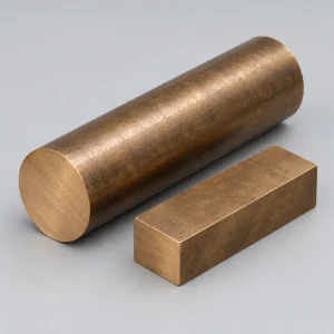 AI material illustration: Bronze sample; appearance varies by grade and finish.