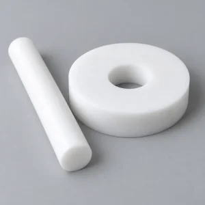AI material illustration: PTFE sample; appearance varies by grade and finish.
