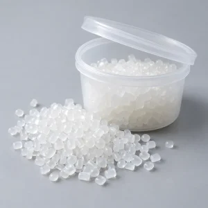 AI material illustration: PP / PE sample; appearance varies by grade and finish.