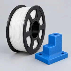 AI material illustration: FDM thermoplastics sample; appearance varies by grade and finish.