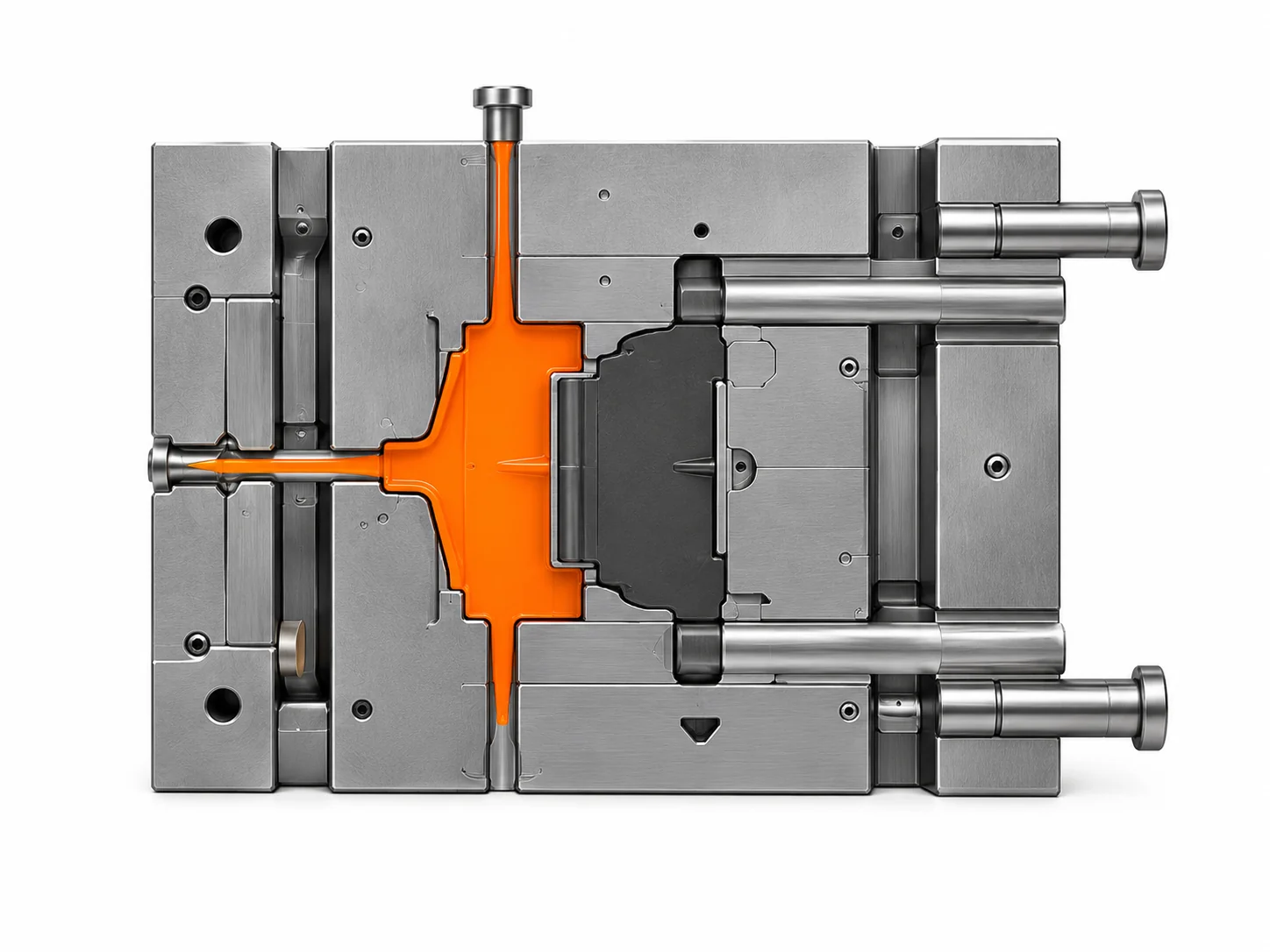 AI-generated illustrative molding cutaway